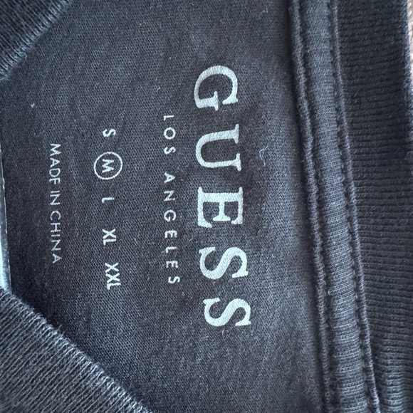 Guess Black T-Shirt with Colorful Skull Design - Picture 3 of 5